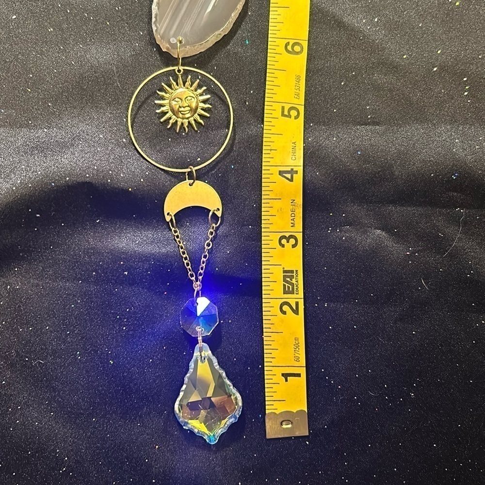 🍒🌟Gold Rainbow 🌈 Crystal Sun Catcher (6)🌟🍒 - Picture 5 of 8